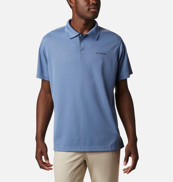 Columbia Utilizer Polo Blue For Men's NZ90317 New Zealand